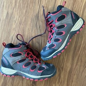 Kids Merrell hiking boot.